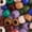 Assorted Imitation Semi-Precious, variant on John Bead 1000pcs 9mm Plastic Crow Beads | Assorted Sparkle Pony Bead