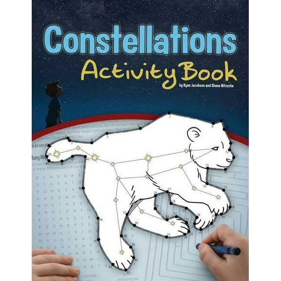 Color and Learn Constellations Activity Book, (Paperback)