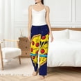 thumbnail image 6 of Lsque PLANETA EN FORMA DE PIZZA Print Women's Pajama Pants, Lounge Pant - Comfortable Home Wear,Elastic Waistband, Stylish Design-XX-Large, 6 of 9