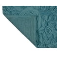 thumbnail image 5 of Home Weavers Bell Flower Collection Bathroom Rug 100% Cotton Fabric Tank Cover, Soft Absorbent Bath Rugs, Elastic Edges, Machine Washable, Toilet Tank Lid Cover for Bathroom, 10"x22" Tank Cover, Blue, 5 of 9