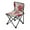 Red Flowers and Leaves, variant on 600D Oxford Camping Chair Portable Foldable Chair Supports 220 lbs for Picnic, Fishing, Backpacking Purple Trees