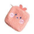 thumbnail image 4 of Pouch Napkin Period Purse Sanitary Holder Zipper Bag Napkins Pad Diaper Change Menstrual Mini Bags Fabric Rabbit, 4 of 7
