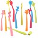 thumbnail image 1 of 12 * novedad gesto de dedo divertido bolígrafo flexible creativo Funky señal de mano bolígrafo de goma forma de dibujos animados bolígrafo BANYUO Hogar, 1 of 5