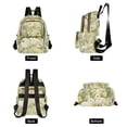 thumbnail image 4 of FORMRS Mini Backpack Purse for Women Travel Daypack Casual Shoulder Bag, Yellow Floral Rabbit, 4 of 7