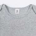 thumbnail image 6 of Weebloom Baby Boy Outfit Clothing Long Sleeve Jumpsuit Romper Pjs 9-12 Months Grey, 6 of 6