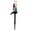 B002- Clear (Cloaked Old Man B), variant on Solar Powered Garden Lights Outdoor, Resin Santa Statuette, 36 in Ground Stake, Outdoor Christmas Decorations Yard, Yard Decorations Outdoor, Lawn and Garden, Holiday Landscape,