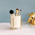 thumbnail image 2 of Portalápices para estudiantes, portalápices para computadora, lindo portalápices de maquillaje, taza grande para niños y niñas, taza blanca sólida, 2 of 4