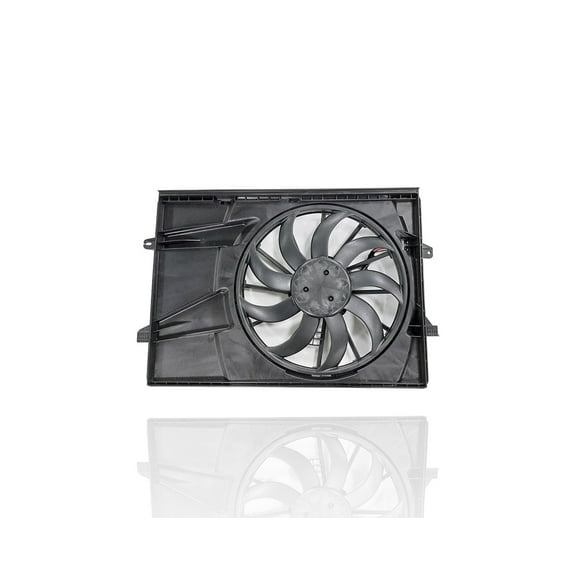 Engine Cooling Fan Assembly - Cooling Direct Compatible/Replacement for '21-22 Hyundai Santa Fe 4Cy/2.5L Without Turbo - With Brushless Motor - 25380S1400