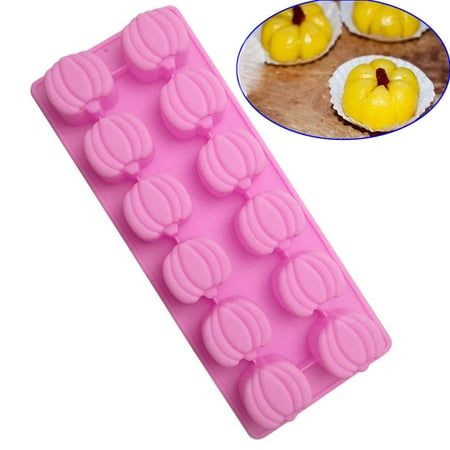 

Pinshui Pumpkin Cake Silicone Mould Halloween Decoration Ice Cube Mold Suitable For Jelly Candy Chocolate Cookie