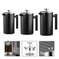 thumbnail image 3 of for French Press Coffee Maker Espresso Tea Pot Stainless Steel Brewed Double Wall, 3 of 8