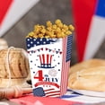 thumbnail image 4 of HOARBOEG Independence Day 4th Of July Popcorn Paper Box Decoration Props Snacks Party Supplies, 4 of 7