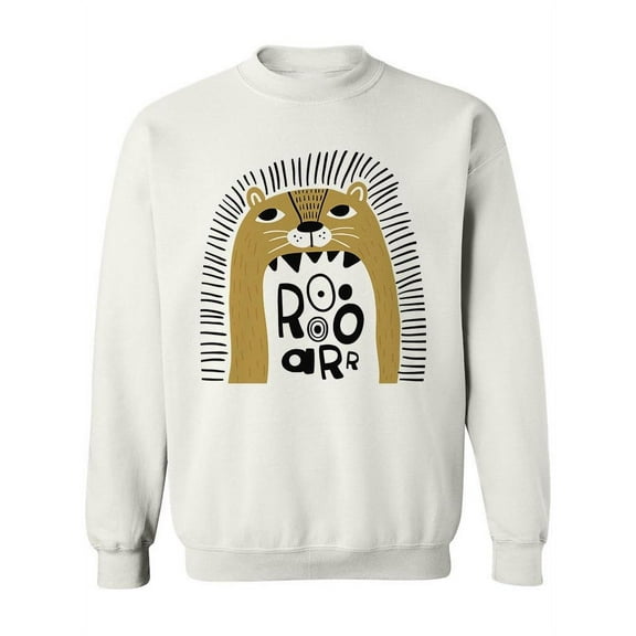 Rooar Design Sweatshirt Women -Image by Shutterstock, Female 5X-Large