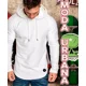 thumbnail image 5 of Playera Hombre Manga Larga Con Capucha Slim Fit Moda Hoodie, 5 of 8