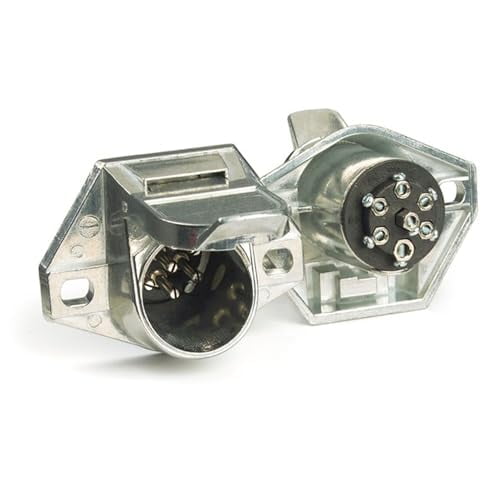 GROTE 82-1002 Socket,Split-Pin,Die-Cast,7 Pole