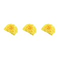 thumbnail image 4 of maskred Swim In Style And Durability Female S Swimming Cap For Amusement Park Buckle Yellow 3Set, 4 of 6
