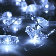 Fiudx String Lights Indoor Lighting Garden Birds Powered Decor Led Lights Battery 20 String Home Decor for Diy Wedding Party Bedroom Patio Christmas