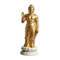 thumbnail image 2 of Estatua Buda , Adorno Portátil, Coleccionable, Escultura Budista Versátil, Figura Buda para la Decoración del Comedor y la Oficina Estilo A, 2 of 8