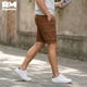 thumbnail image 3 of Bermudas Cargo De Hombre Con Ajuste Holgado Y Bolsillos cafe T40, 3 of 5