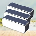 thumbnail image 3 of Miangastore 3pcs Washable 4-Way Nail Shiner Sponge Nail Files Nail Buffers Sanding Blocks, 3 of 9