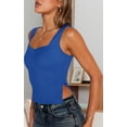 thumbnail image 4 of Womens Going Out Crop Tops Backless Tank Tops Summer Y2k Teen Basics Cute Clothes Royal Blue M, 4 of 7