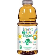 (6 Pack) Langers Baby 100% Organic Juice, White Grape, 32 Fl Oz, 1 Count