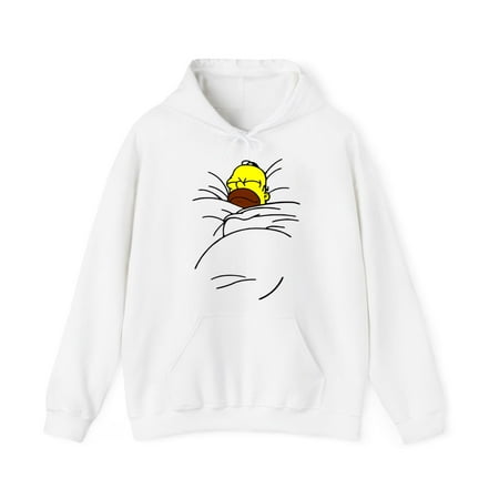 Homer Simpson Sleeping Lazy The Simpson Funny Cartoon Unisex Mens Womens Gift