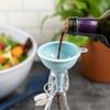 Thyme & Table Silicone Kitchen Funnel, Blue Glitter