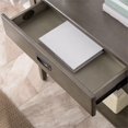 thumbnail image 3 of Leick Home Table Console en Bois Massif avec Tiroir Gris, 3 of 3