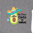 thumbnail image 3 of Inktastic My 1st Cinco De Mayo Avocado in Sombrero Boys or Girls Baby Bodysuit, 3 of 4
