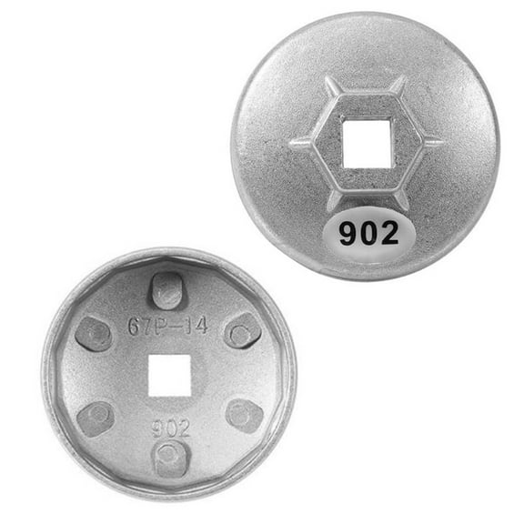 QIFEI 67mm Cap Oil Filter Wrench Socket Removal Tool 14 Flutes For Mazda