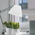 thumbnail image 4 of SEWCHICS Lampshade for Table Lamps White Fabric Simple Style for Bedroom 1Pack, 4 of 5