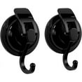 thumbnail image 1 of 2 Pcs Hook up Traceless Wall Hooks Wall Suction Hooks Decorative Wall Hook Jewelry Hooks Heavy Duty Coat Hangers Wreath Hangers Vacuum Hooks Wall-Mounted Hooks Non-Punching Hooks, 1 of 5