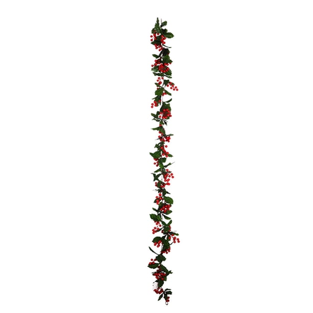 Baerries Artificial Rattan Fake Red Fruit Plant Decoración de imitación para el hogar Mercado de escaparates navideños Inevent HA9036-00B
