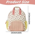 thumbnail image 4 of Strawberry Backpack,Pink Backpack,Pink Bookbag Cute Backpack, Shortcake Backpack Kawaii Coquette Backpack Cute College Fashion Travel Daypack Lightweight for G-I-R-L-S Bookbag With Multi-Pockets, 4 of 4