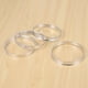 thumbnail image 4 of 12 espaciadores de rueda de anillo de cubo de aluminio universales 74,1 mm O/D 72,6 mm I, 4 of 5