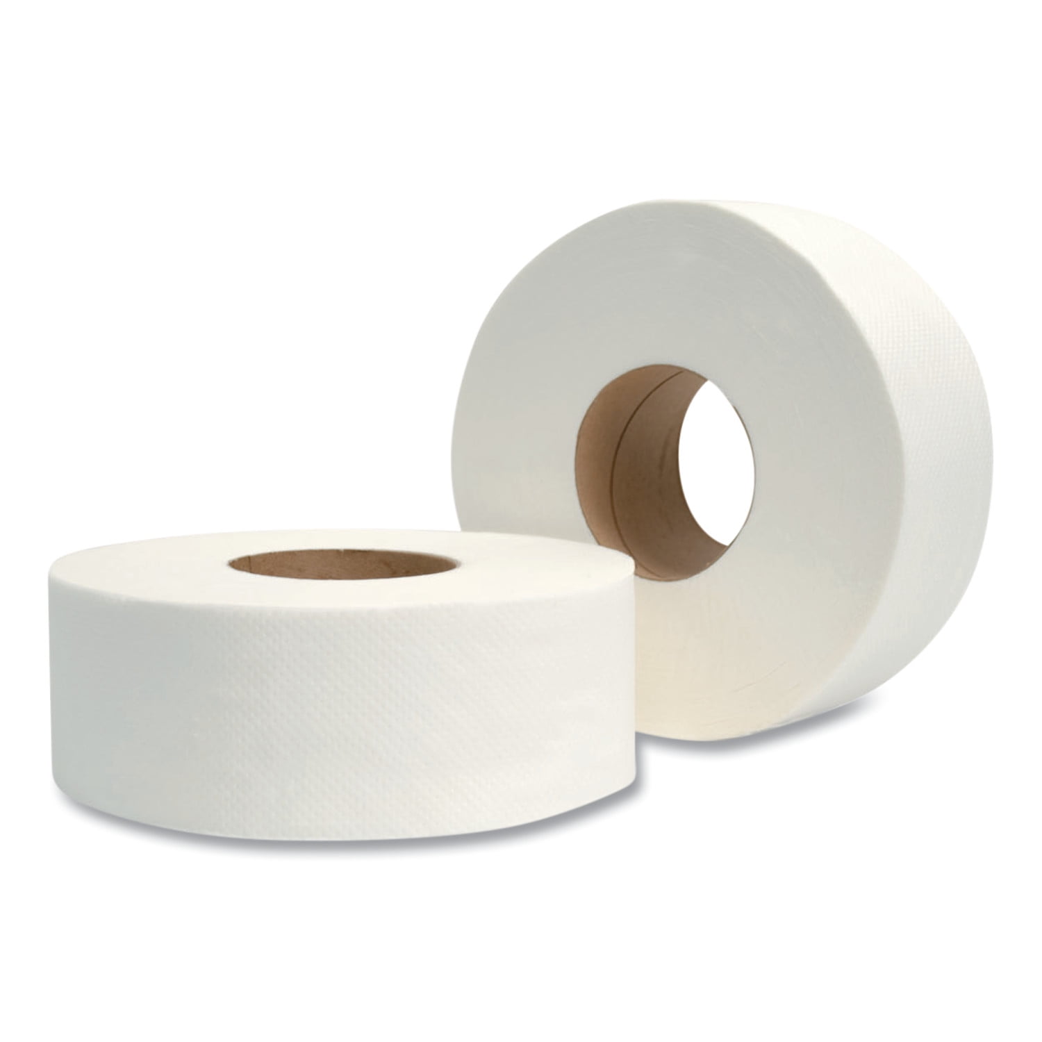 Morcon Tissue Jumbo Toilet Paper, Septic Safe, 2-Ply, White, 500 ft, 12/Carton -MOR129X