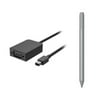Microsoft Surface Pen Platinum+Surface Mini Displayport To Vga Adapter Black - B