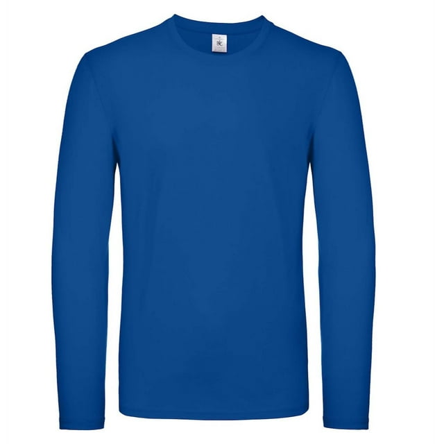 B&C T-Shirt à Manches Longues #E150 pour Hommes