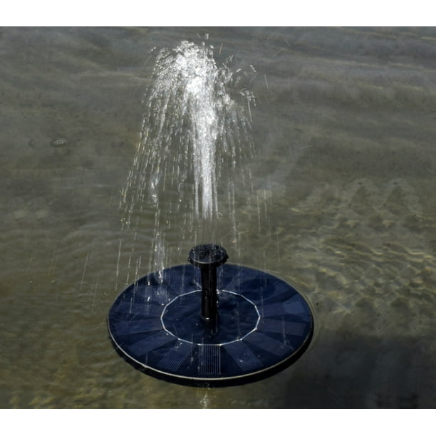 Mini pompe à eau sans brosse de CC de fontaine solaire de LHCER pour la  décoration de jardin de piscine de paysage, décoration d'étang, fontaine  d'eau solaire 