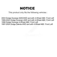 thumbnail image 2 of Kugel Front Right (Passenger Side) Wheel Bearing Hub Assembly 70-515009 for Car Dodge Dakota Durango, 2 of 11