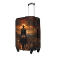 thumbnail image 2 of Daiia Western Rainy Desert Cowboy Luggage Cover, Thickened Washable Travel Luggage Covers, Elastic Unique Baggage Covers for 18-20 inch Luggage-Small, 2 of 9
