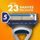 thumbnail image 3 of Rastrillo desechable Gillette Sensor5 para hombre, 4 unidades, 3 of 8