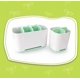 thumbnail image 2 of Organizador de cepillos de dientes eléctrico, soporte para cepillos de dientes, soporte para pasta de dientes, soporte para cepillos de dientes, estuche de maquillaje, baño, 1 pieza (verde) Sailing Electrónica, 2 of 5