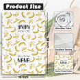 thumbnail image 5 of Nana Gifts Kitchen Towels - Banana Grandma Dish Towels Gifts from Grandkids, Mothers Birthday Decorative Absorbent Dishcloths Hand Towel Set of 2 for Bathroom Kitchen Decor 18x26 Inches, 5 of 5