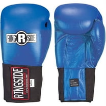 Ringside Competition-Like Safety Sparring Gloves Hook & Loop 10 oz Blue