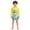 Yellow-c, variant on MuXiKeJi Clothes Boys Rash Guard Swim Set Graphic Print Beach Swimwear Boys Two Piece Swim Set Water Park Bathing Suits Kids