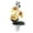 Yellow, variant on Linnome Artificial Orchid Simulation Orchid Bonsai Artificial Flower Pot Plant for Indoor Decoration Faux Three Leaf Phalaenopsis Blue
