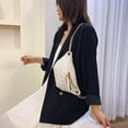 thumbnail image 3 of Bolso de pecho de Fanny de cuero PU para mujer, Bolso de cintura a la moda, Bolso de hombro tipo bandolera, 3 of 9