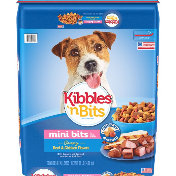 Kibbles 'n Bits Small Breed Mini Bits Savory Beef and Chicken Flavors