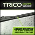 thumbnail image 4 of TRICO 25" Super Premium Silicone Ceramic™ Replacement Windshield Wiper Blade (90-251), 4 of 9